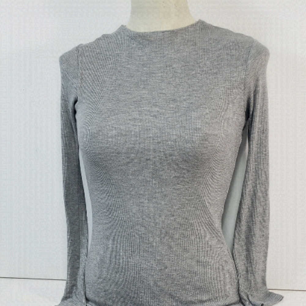 Fashion Nova Long Sleeve Grey Dress
